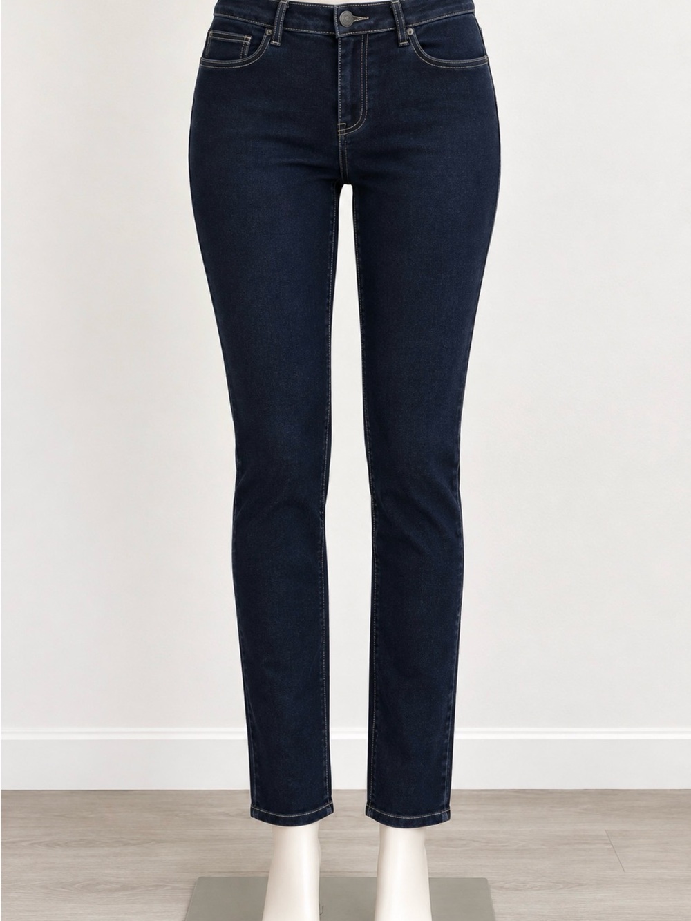 Michael Kors Dark Indigo Straight Leg Jeans
